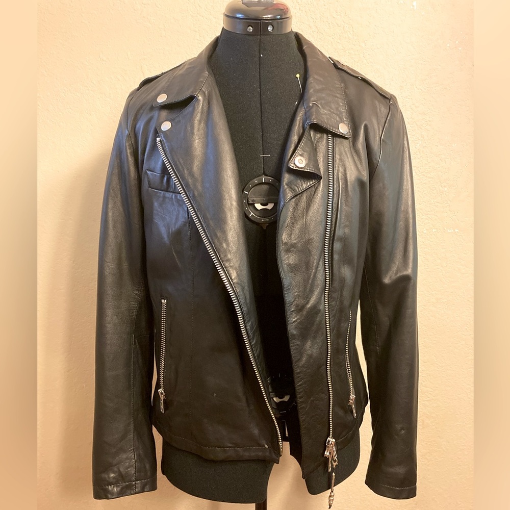 Genuine leather jacket